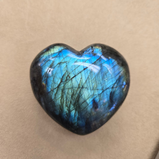 1495 Labradorite Heart